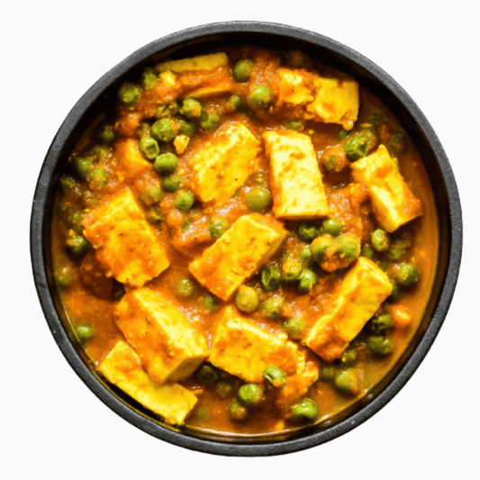 Jain Matar Paneer 100g - Satvik Peas Cottage Cheese- Blueberry Botanicals