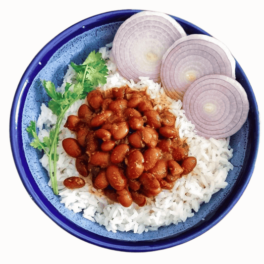 Instant Rajma Chawal 100g | Freeze Dried Kidney Bean Rice Curry | Blueberry Botanicals