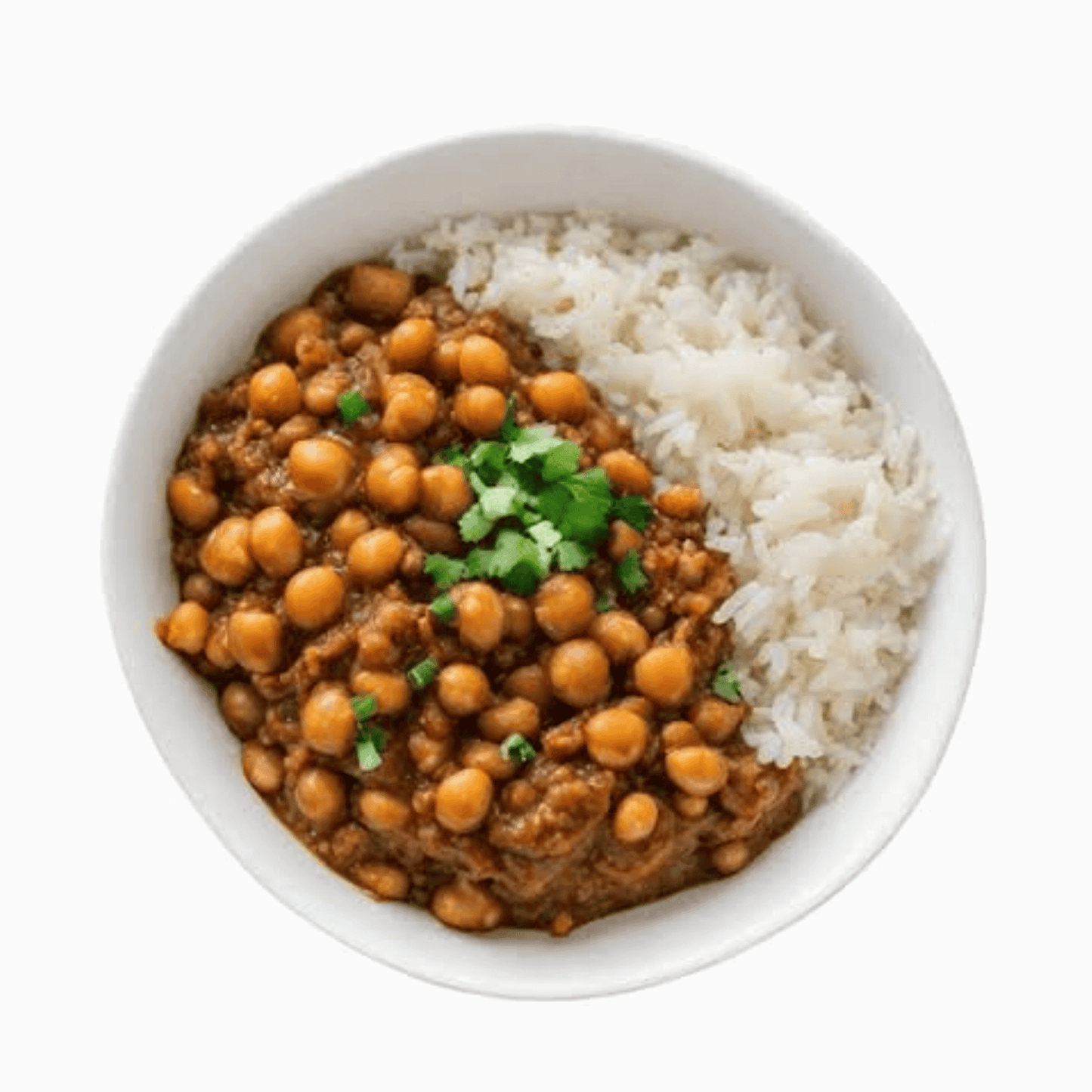 Jain Chole Chawal 90g - Satvik Chickpea Rice Curry- Blueberry Botanicals