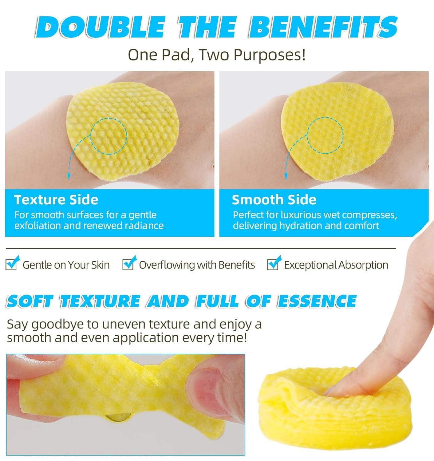 Turmeric Kojic Acid Cleansing Pads- Blueberry Botanicals