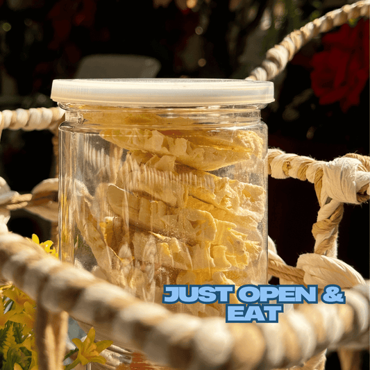 Freeze Dried Pineapple Crisps 100g | Blueberry Botanicals