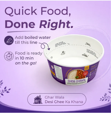 Chole Chawal Bowl | Freeze Dried Chickpea & Rice Meal