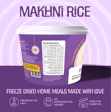 Makhni Chawal Bowl | Tomato Gravy & Rice Meal