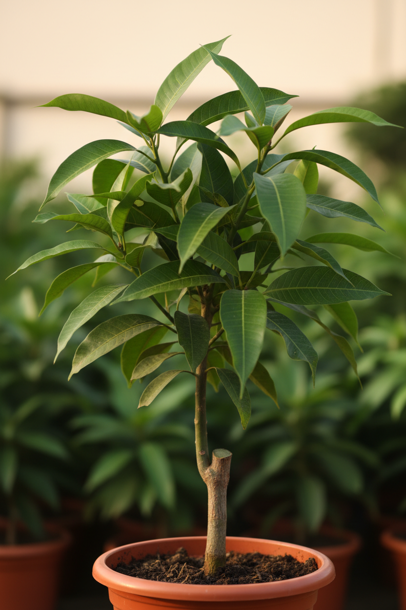 Alphonso Mango Grafted Plant | Mangifera indica Alphonso | King of Mangoes Fruit Tree India