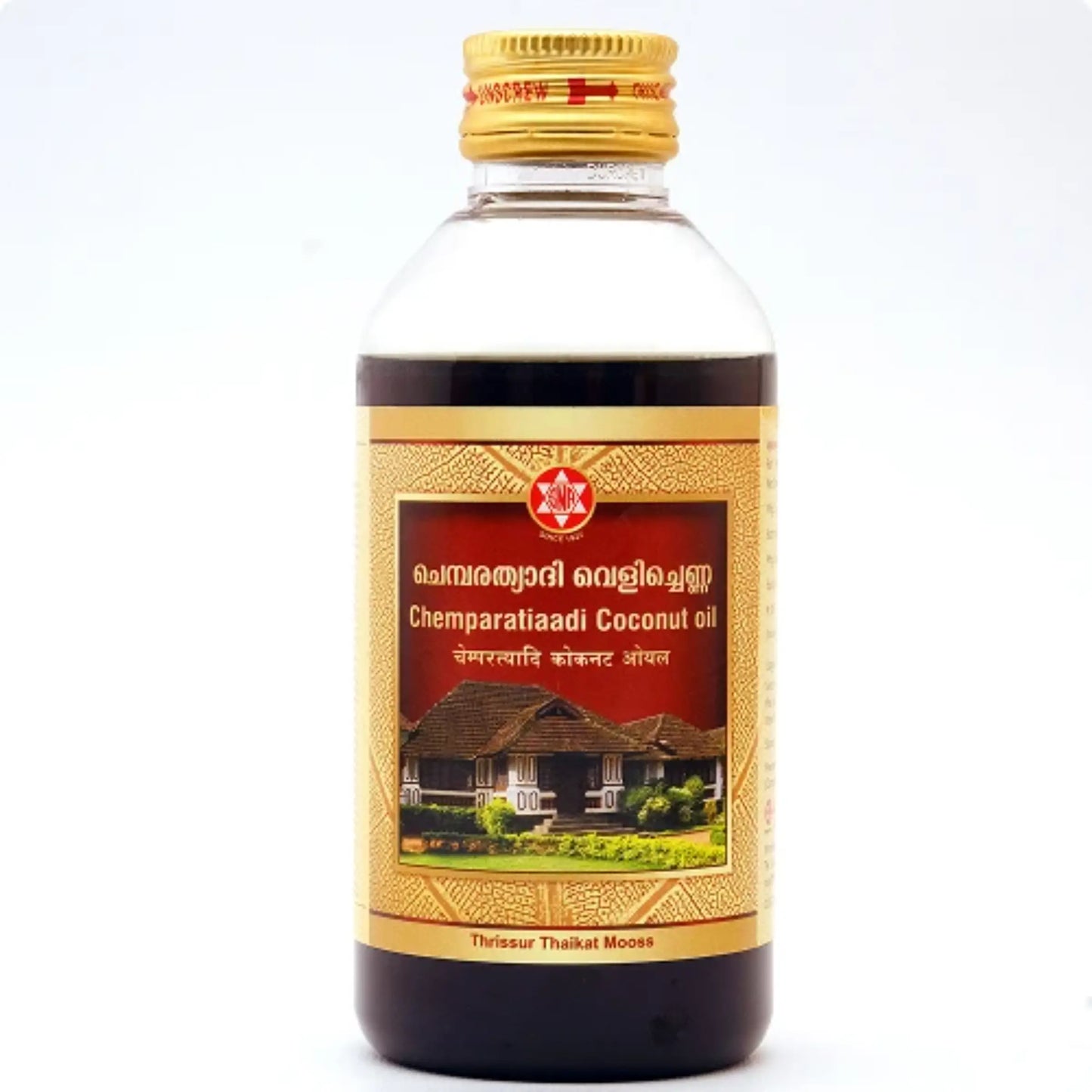 Chemparatiaadi Coconut Oil – 200mL-Ayurvedic Oil for Scalp Nourishment, Skin Detox & Hair Health