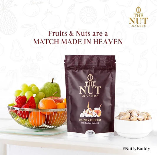 Honey Dipped Cashews 200g Kerala Premium Sweet - Blueberry Botanicals