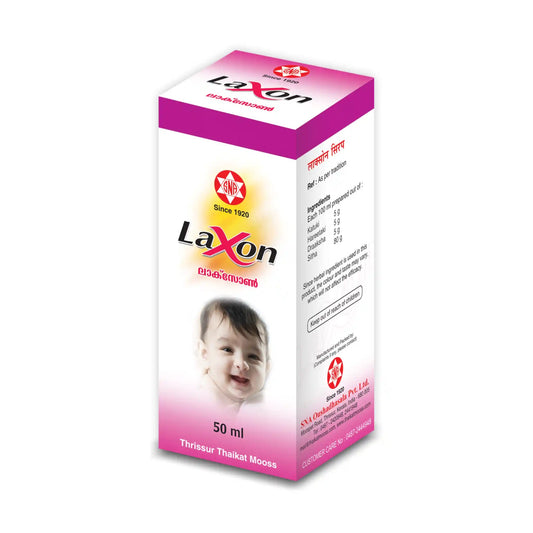 Laxon Syrup 50ml - Ayurvedic Digestive Natural Detox- Blueberry Botanicals