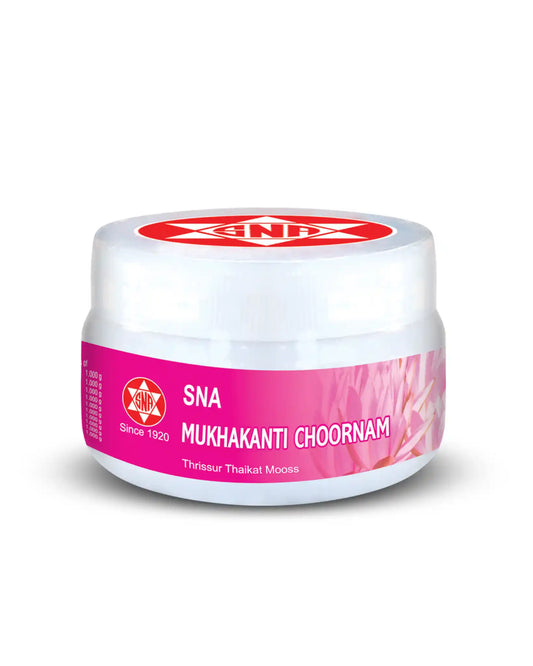 Mukhakaantichoornam 50g - Traditional Ayurvedic Face Powder- Blueberry Botanicals