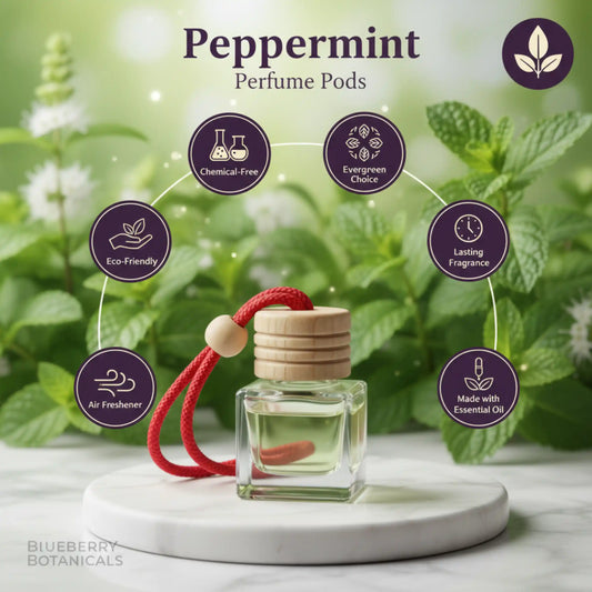 Peppermint Car Air Freshener 10ml 45-Day Cool Fresh
