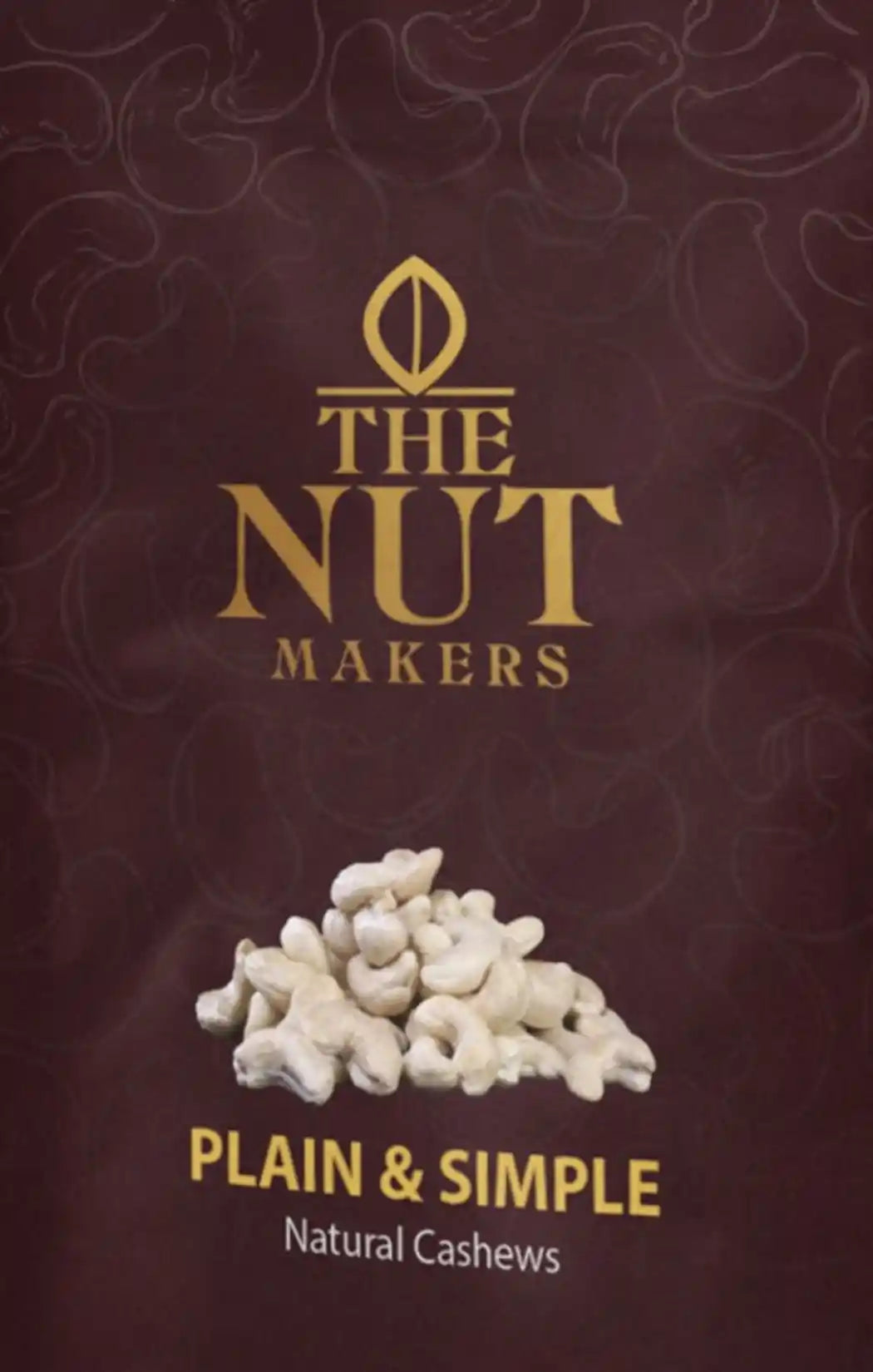 Plain Simple Cashews 200g Kerala Premium Natural - Blueberry Botanicals