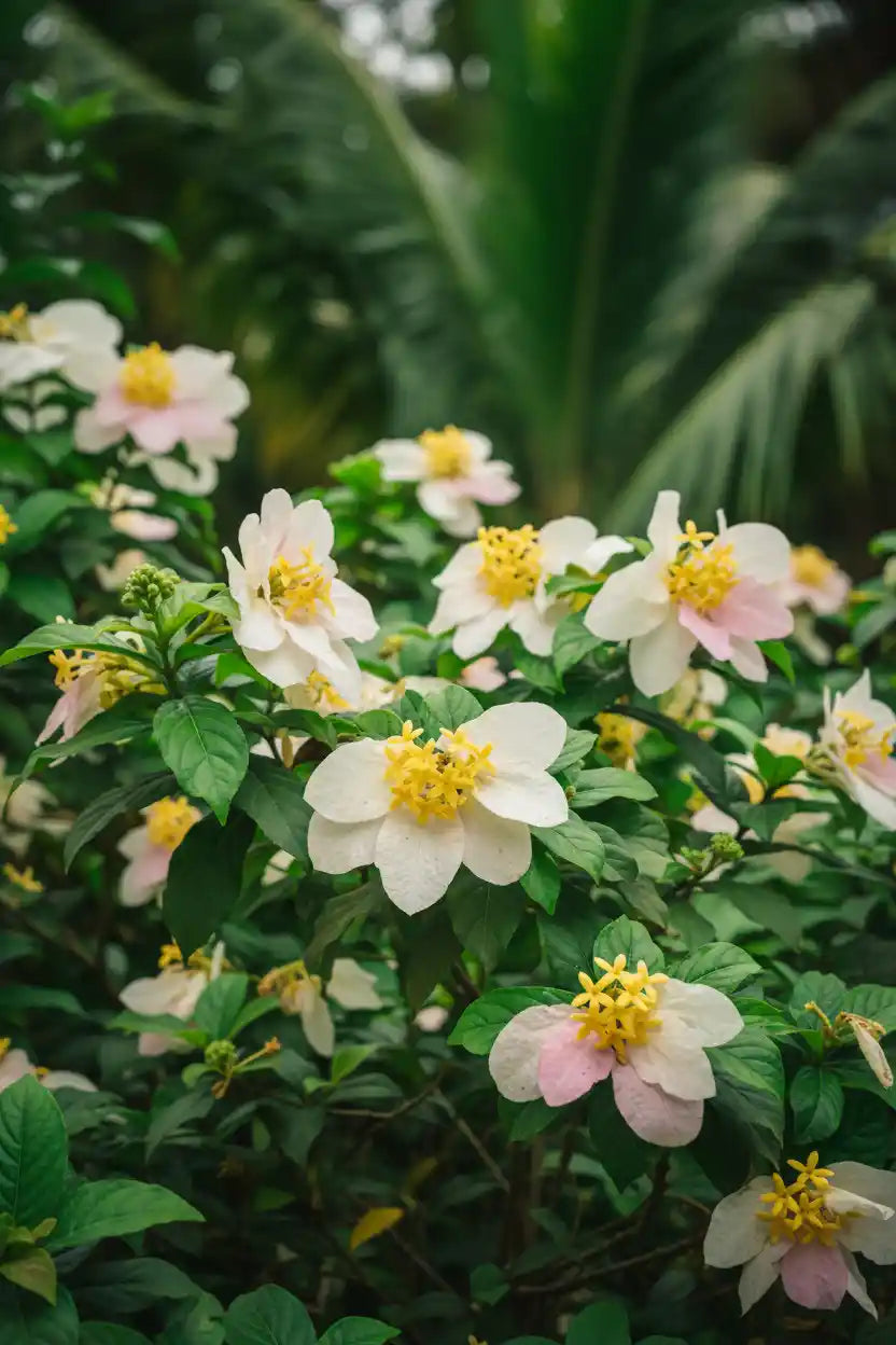 seetha-mudi-plant-mussaenda-tropical-ornamental-flowering-shrub