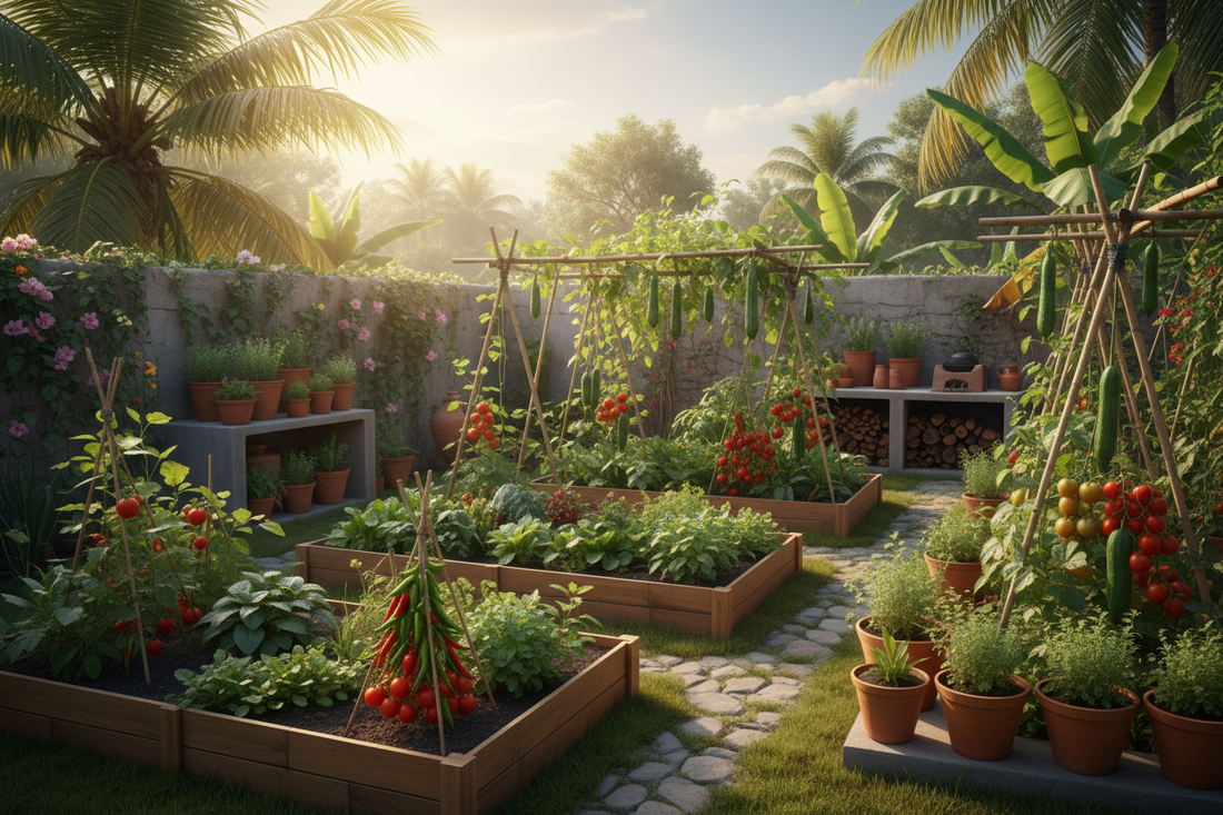Backyard Kitchen Gardening in India: Complete Guide to Growing Your Own Food
