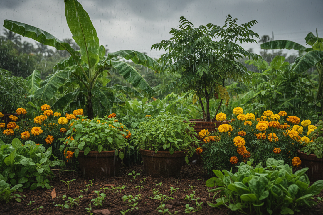 Monsoon Gardening Tips for India 2026 — What to Plant in the Rainy Season
