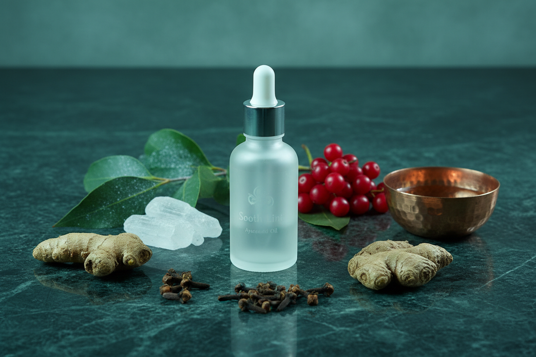 Sooth Lint Oil: Traditional Ayurvedic Medicated Oil for Pain Relief