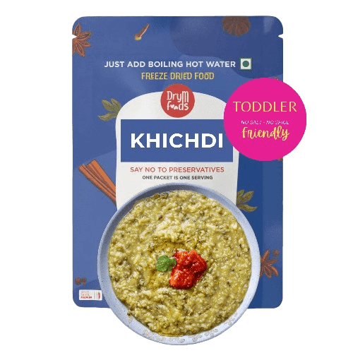 Toddler Khichdi 65g - Ready to Eat Baby Food Rice Lentil Comfort I Blueberry Botanicals