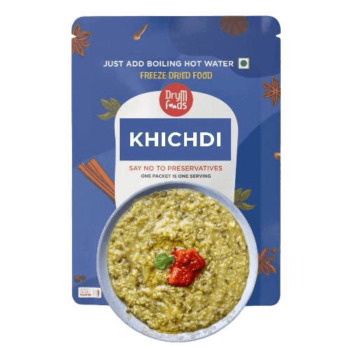 Instant Khichdi 90g - Rice Lentil Comfort Food Ready- Blueberry Botanicals