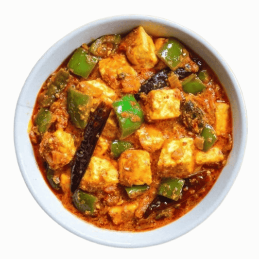 Instant Kadai Paneer 100g - Spiced Cottage Cheese Curry- Blueberry Botanicals