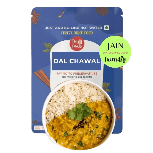 Jain Dal Chawal 90g - Satvik Lentil Rice Comfort Food- Blueberry Botanicals