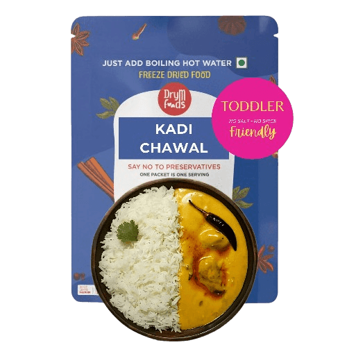 Toddler Kadi Chawal 100g - Ready to Eat Baby Food Yogurt Rice Curry I Blueberry Botanicals