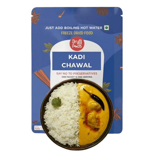 Instant Kadi Chawal 100g - Yogurt Curry Rice Ready- Blueberry Botanicals
