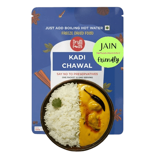 Jain Kadi Chawal 80g - Satvik Yogurt Rice Curry Ready- Blueberry Botanicals