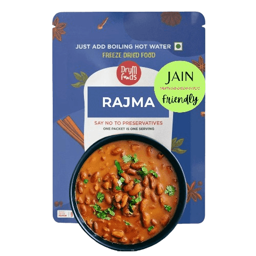 Jain Rajma 70g - Satvik Kidney Bean Curry Ready to Eat- Blueberry Botanicals