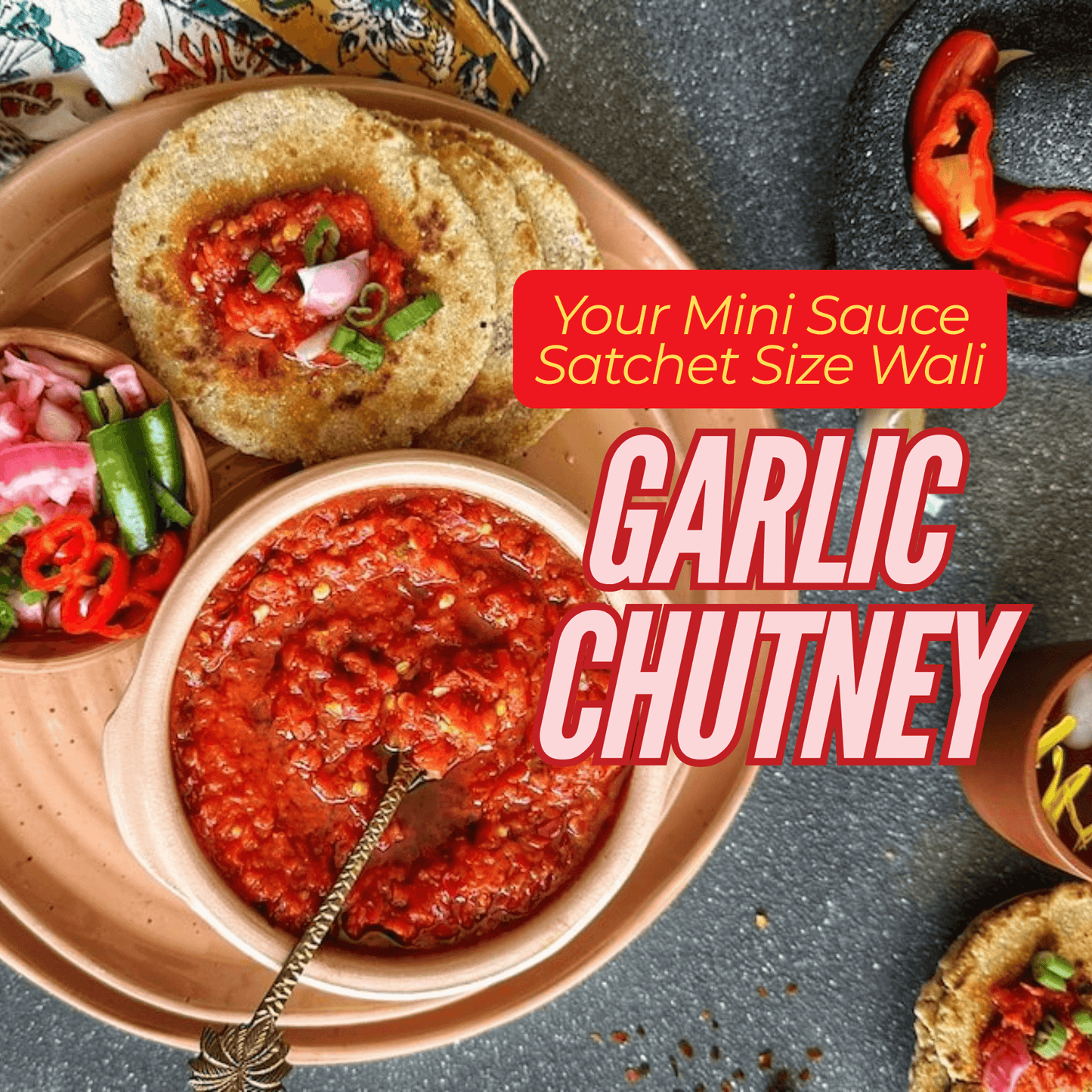 Garlic Chutney 6g - Blueberry Botanicals
