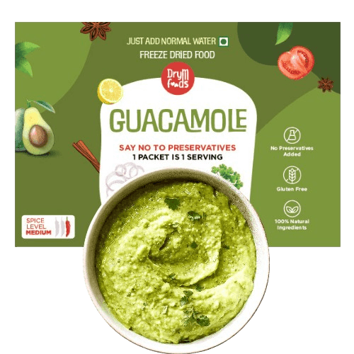 Guacamole 100g - Instant Freeze Dried Ready to Eat- Blueberry Botanicals