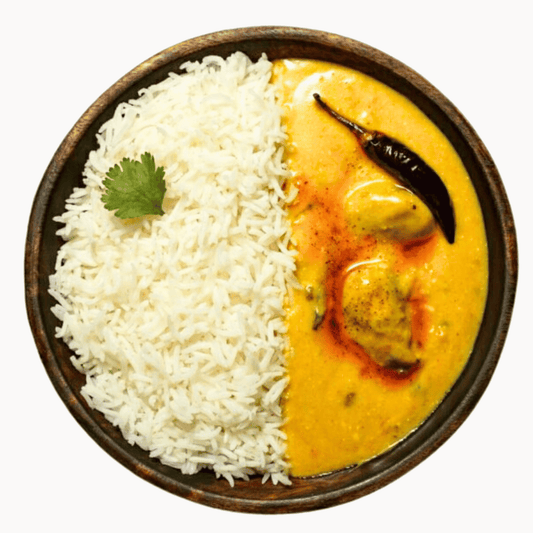 Instant Kadi Chawal 100g - Yogurt Curry Rice Ready- Blueberry Botanicals