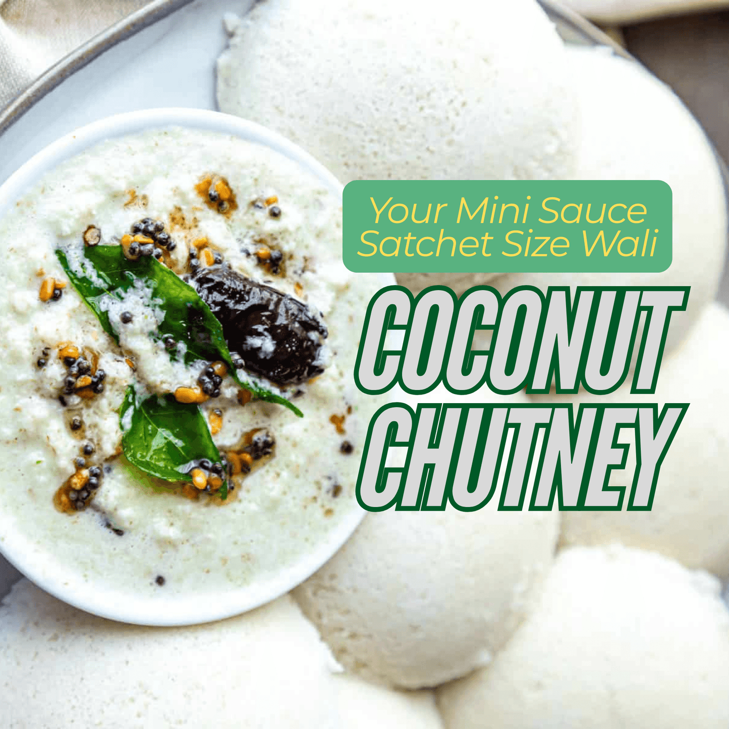 Coconut Chutney 6g - Blueberry Botanicals