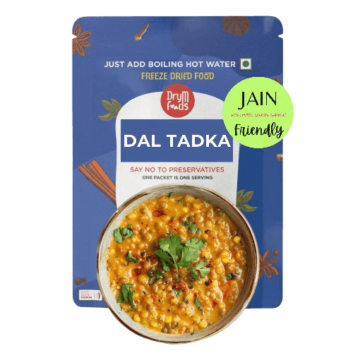 Jain Dal Tadka 70g - Satvik Tempered Lentil Curry Ready- Blueberry Botanicals