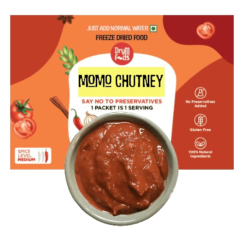 Momo Chutney 6g Ready to Eat Preservative Free - Traditional Himalayan Flavor-Blueberry Botanicals