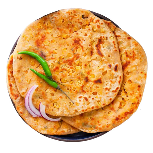 Fresh Dal Parathas Pack 5 - Stuffed Flatbread Ready Heat