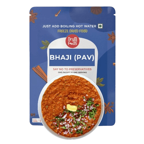 Instant Bhaji 45g - Spiced Vegetable Curry Ready to Eat- Blueberry Botanicals