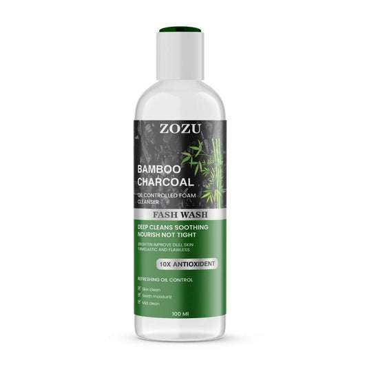 ZOZU Charcoal Face Wash 100ml Pack of 2 | Blueberry