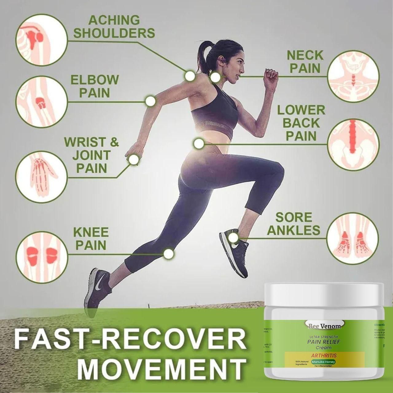 Authentic Bee Venom Botanical Wellness Cream 100g Pack of 2 | Blueberry Botanicals