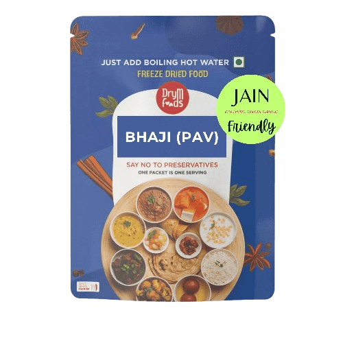 Jain Bhaji 45g - Ready to Eat Satvik Spiced Vegetable Curry I Blueberry Botanicals