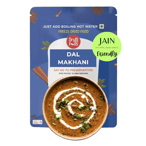 Jain Dal Makhni 70g - Satvik Creamy Black Lentil Curry- Blueberry Botanicals