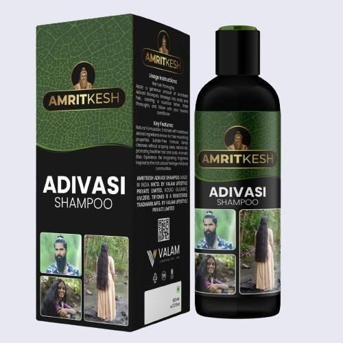 Authentic Ayurvedic ADIVASI Herbal Shampoo 100ml | Blueberry Botanicals