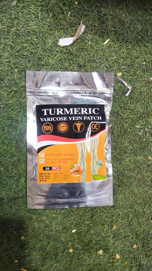 Turmeric Vericose Vein Patch (Pack of 10)- Blueberry Botanicals