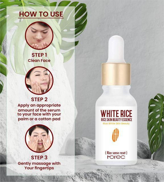 White Rice face serum reduces wrinkles Corrector 30ml (Pack Of 2)