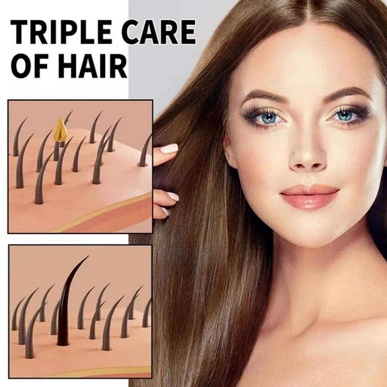 Authentic Ayurvedic Hair Wellness Serum 30ml - Natural Hair Nourishment Pack of 2 | Blueberry Botanicals