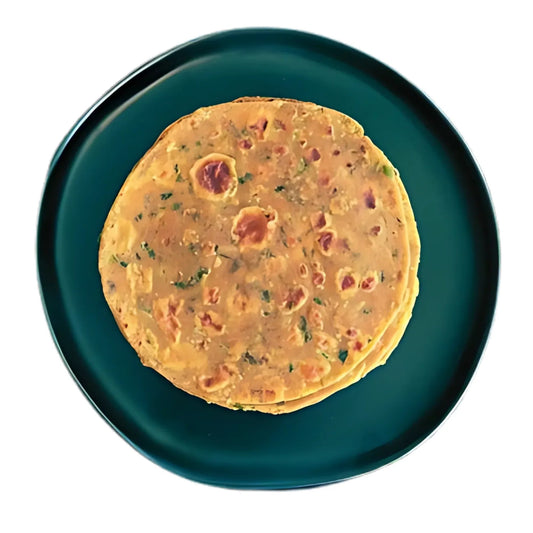 Fresh Theplas Pack 5 - Gujarati Flatbread Ready Heat-Blueberry Botanicals