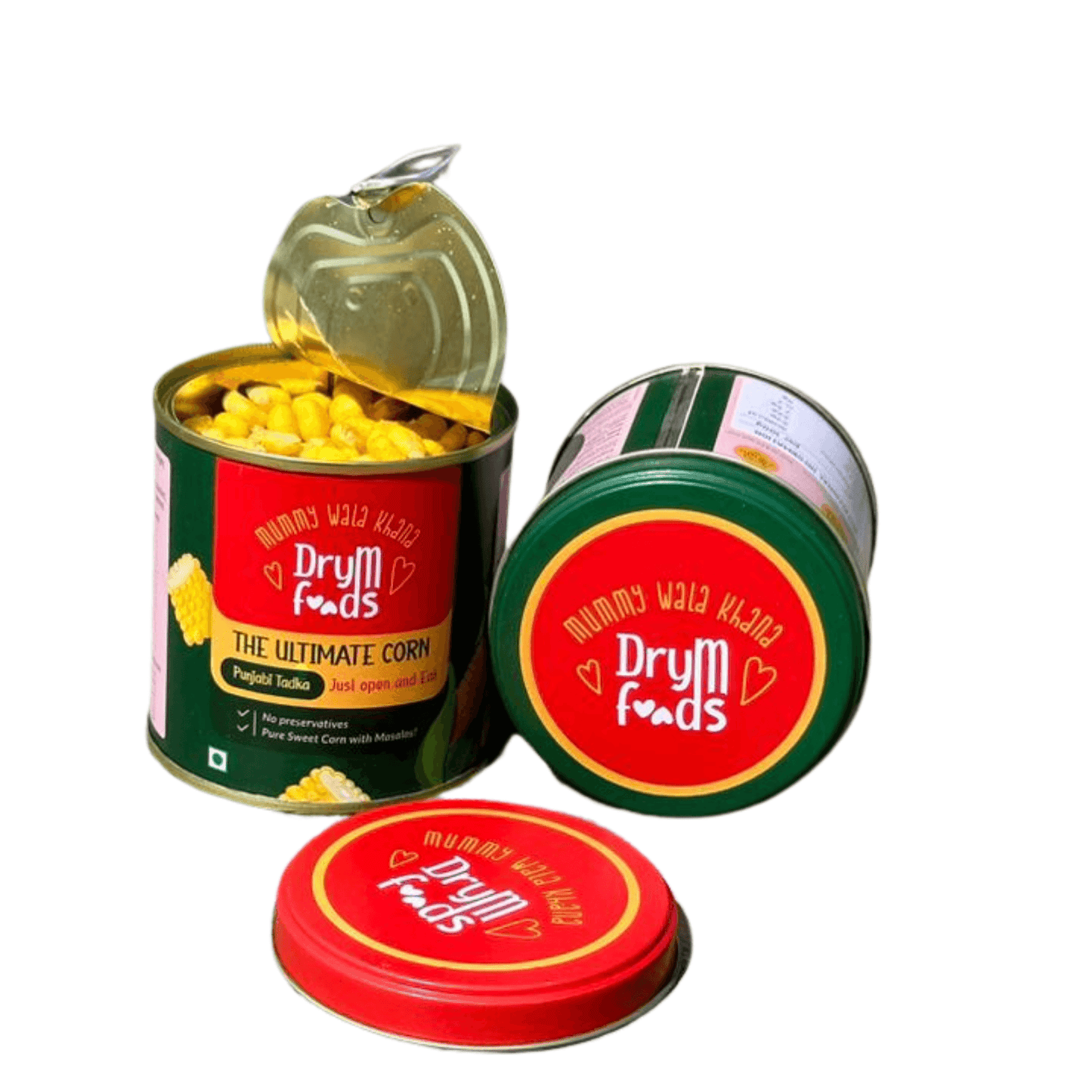 Freeze Dried Punjabi Tadka Corn Popper 6g | Blueberry Botanicals