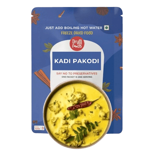 Instant Kadi Pakodi 100g - Yogurt Curry Fritters Ready- Blueberry Botanicals