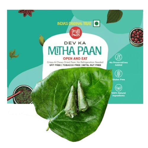 Dev Ka Mitha Paan 15g - Traditional Sweet Paan Ready- Blueberry Botanicals