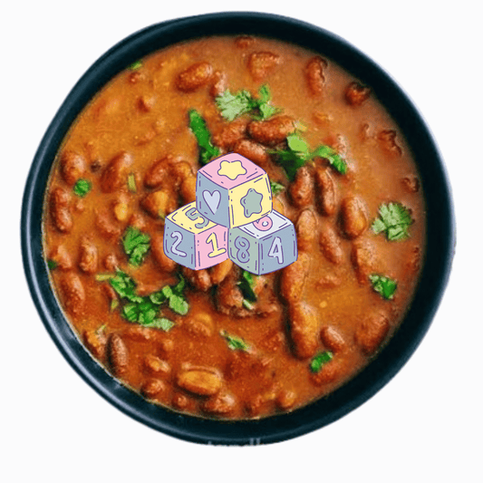 Toddler Rajma 100g - Ready to Eat Baby Food Kidney Bean Curry I Blueberry Botanicals