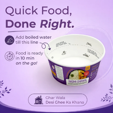 Kadhi Chawal Bowl | Just Add Hot Water Meal