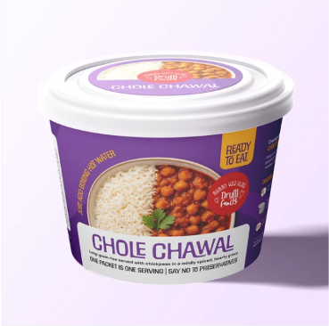 Chole Chawal Bowl | Freeze Dried Chickpea & Rice Meal
