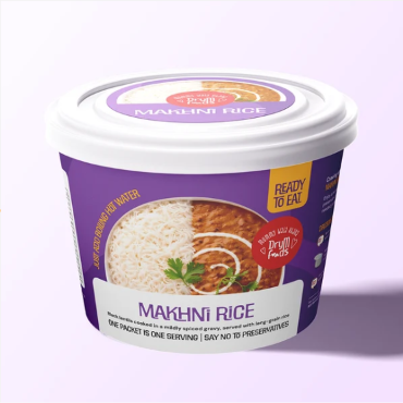 Makhni Chawal Bowl | Tomato Gravy & Rice Meal